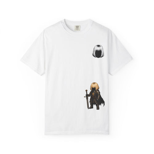 Sword-Wielding Knight Graphic T-Shirt