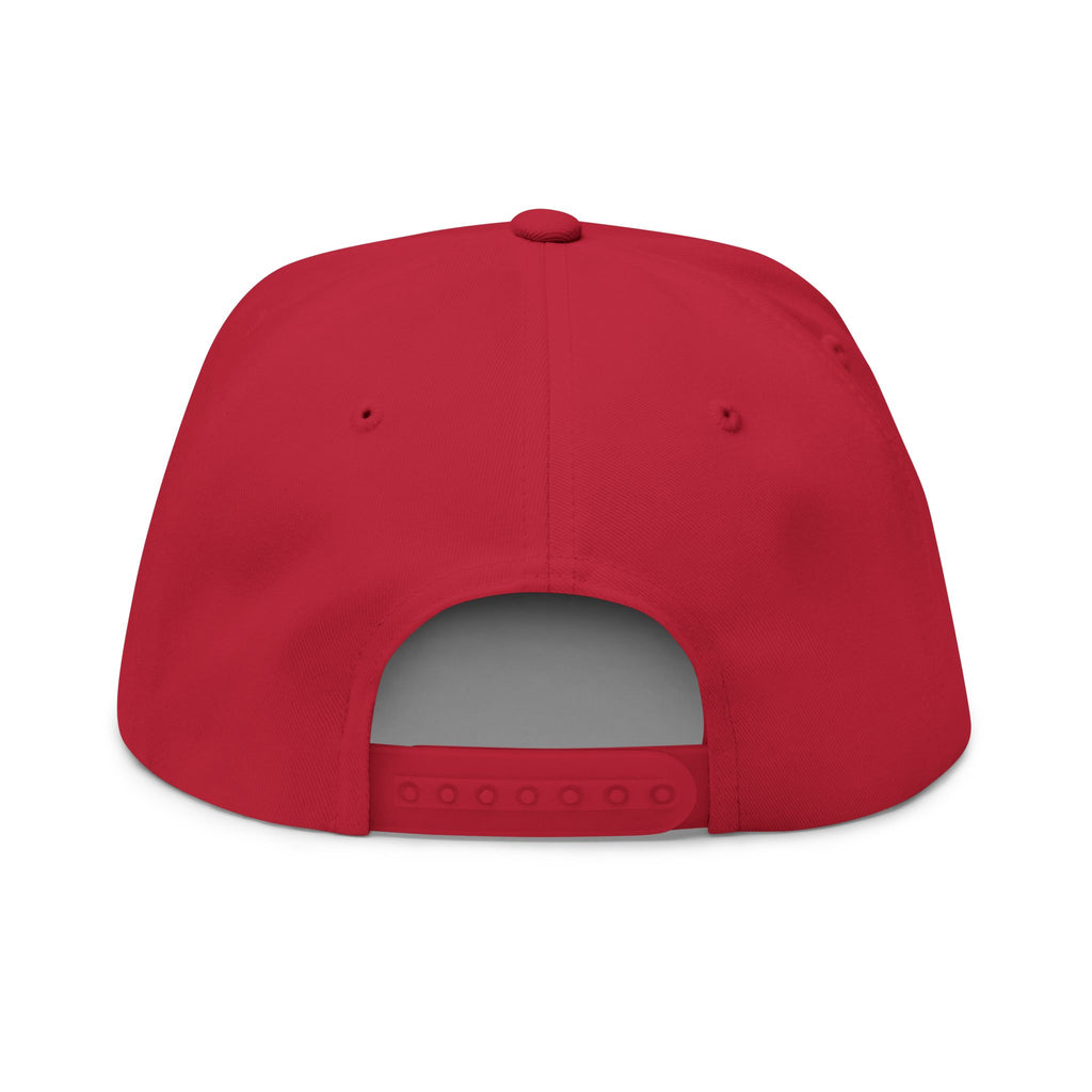 V3X Gold Embroidered Flat Bill Cap